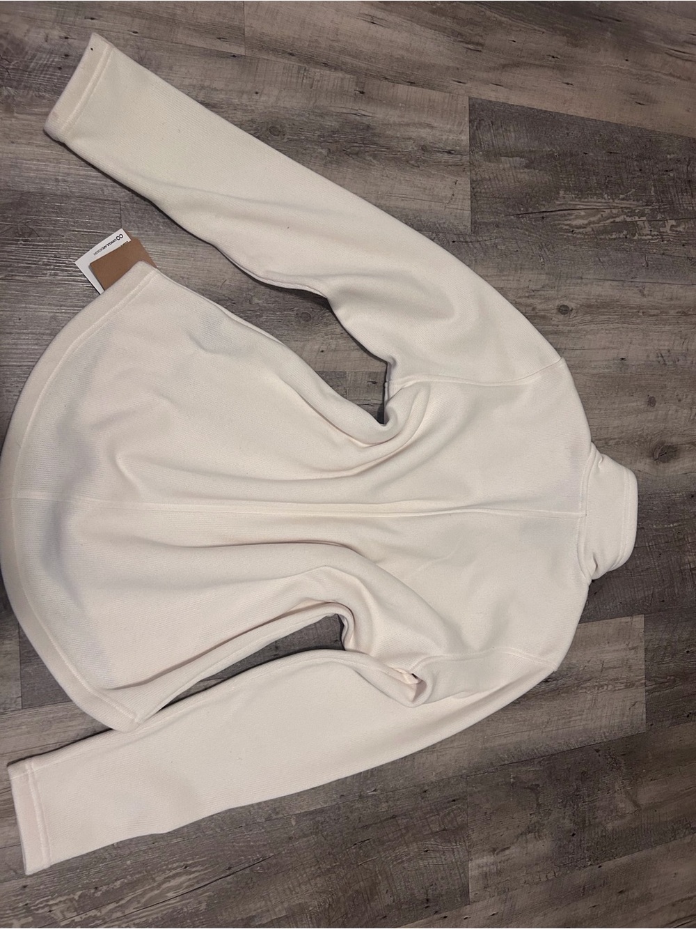 The North Face Cream Zip up jacket